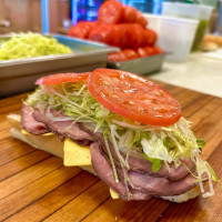 Mike's Giant Size Submarine Sandwiches food