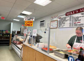 Mike's Giant Size Submarine Sandwiches food