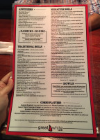 Boathouse Grill menu