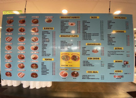 Deiberto's Mexican menu