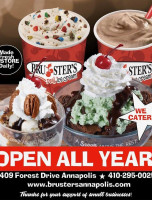 Bruster's Real Ice Cream food