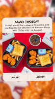 Zaxby's Chicken Fingers Buffalo Wings food