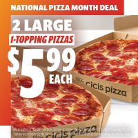 Cicis Pizza food