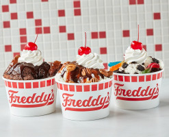 Freddy's Frozen Custard Steakburgers food