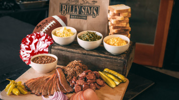 Billy Sims Bbq food