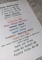 The Lunchbox Eatery menu