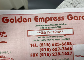 Golden Empress Garden food