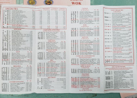 Great Wok menu