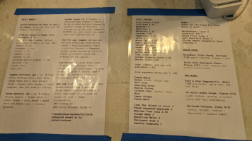 Hilo Catskill menu