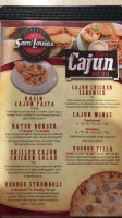 Sam Louie's New York Pizzeria menu