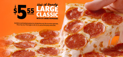 Little Caesars Pizza food