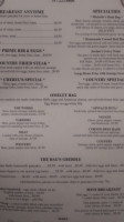 The Feed Bag Cafe menu