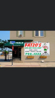 Fatzo's Sub Pizza Shop menu