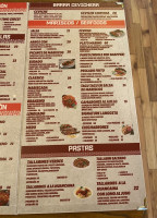 Leña Y Carbón menu