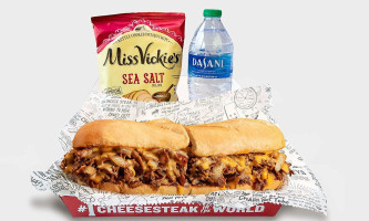 Charleys Cheesesteaks food