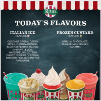 Rita's Italian Ice Frozen Custard food