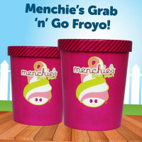 Menchie's Frozen Yogurt inside