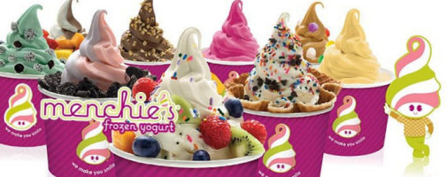 Menchie's Frozen Yogurt inside