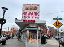 Prados Cheesesteak Tacos outside