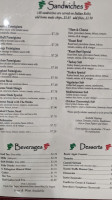 Rigatoni's Pizzeria Italian menu