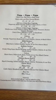 The Dock Grill menu