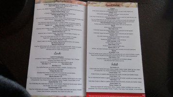 Don Chuy Mexican menu