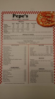 Pepe's Pizza food