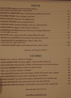 Boccone South menu