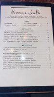 Boccone South menu