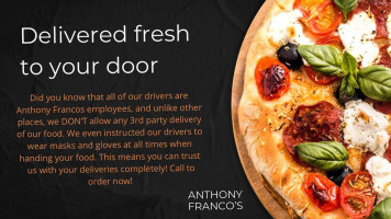 Anthony Francos Pizzeria food