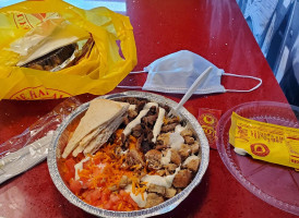 The Halal Guys food