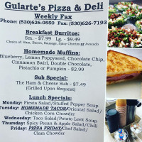 Gularte's Pizza Deli food