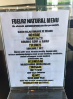 Fuelrz Natural Muffins Cafe outside