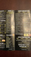 Romeo's Pizza menu