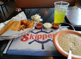 Skippers Seafood Chowder food