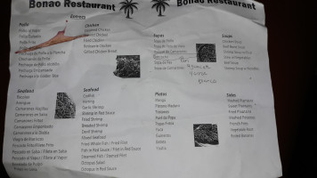 Bonao menu