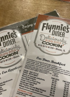 Flynnie's Diner menu