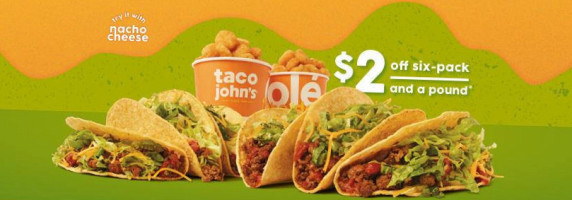 Taco John's food