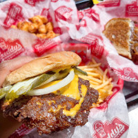 Freddy's Frozen Custard Steakburgers food