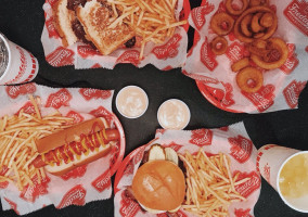 Freddy's Frozen Custard Steakburgers food