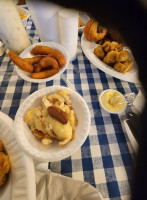 Ron's Barn Barbecue Seafood food