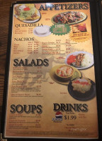 Fiesta Brava menu