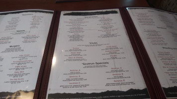 Scotrun Diner And menu