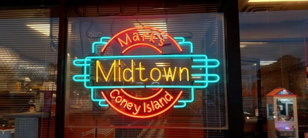 Mark's Midtown Coney Island food