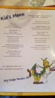 Zesta Cucina menu