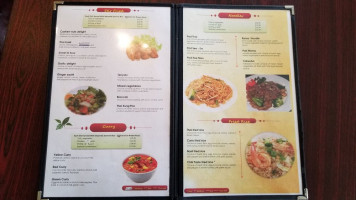 Bamboo Thai menu