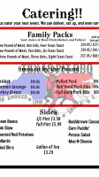 Texas Pit Bbq menu