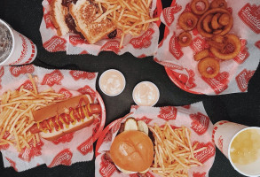 Freddy's Frozen Custard Steakburgers food