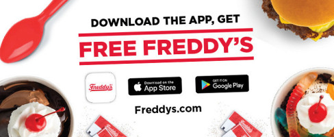 Freddy's Frozen Custard Steakburgers food