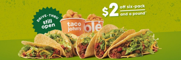 Taco John's food